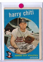 1959 Topps Base Set #79 Harry Chiti