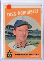 1959 Topps Base Set #191 Russ Kemmerer