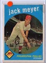 1959 Topps Base Set #269 Jack Meyer