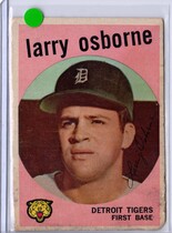 1959 Topps Base Set #524 Larry Osborne