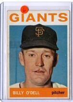 1964 Topps Base Set #18 Billy O'Dell