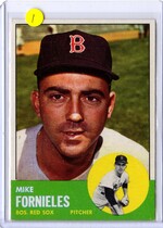 1963 Topps Base Set #28 Mike Fornieles