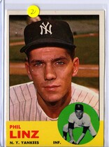 1963 Topps Base Set #264 Phil Linz