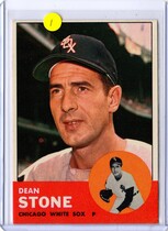 1963 Topps Base Set #271 Dean Stone