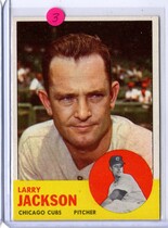 1963 Topps Base Set #95 Larry Jackson
