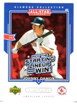 2004 Upper Deck Diamond All-Star Promo #JD Johnny Damon