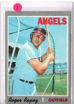 1970 Topps Base Set #397 Roger Repoz