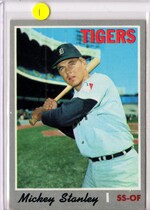 1970 Topps Base Set #383 Mickey Stanley