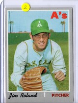 1970 Topps Base Set #719 Jim Roland