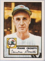 1983 Topps Reprint 52 #384 Frankie Crosetti