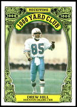 1986 Topps 1000 Yard Club #14 Drew Hill