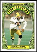 1986 Topps 1000 Yard Club #15 James Lofton