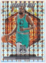 2022 Panini Mosaic Straight Fire #2 Kevin Durant