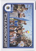 2022 Panini NBA Hoops Road to the Finals #100 Golden State Warriors
