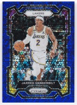 2023 Panini Prizm Blue Fast Break Prizm #202 Jarred Vanderbilt