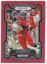 2024 Panini Prizm Draft Picks Ruby Wave Prizm #64 Travis Kelce