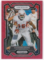 2024 Panini Prizm Draft Picks Ruby Wave Prizm #66 Davante Adams