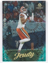 2025 Panini Luminance Teal #65 Jerry Jeudy