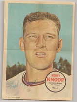 1967 Topps Pin-Up Posters #17 Bobby Knoop