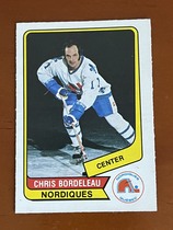 1976 O-Pee-Chee OPC WHA #49 Chris Bordeleau