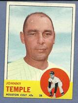 1963 Topps Base Set #576 Johnny Temple
