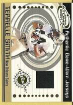 2001 Pacific Prism Atomic Jerseys #50 Terrelle Smith
