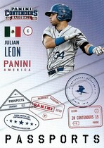 2015 Panini Contenders Passports #11 Julian Leon