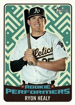 2017 Topps Heritage High Number Rookie Performers #RP-RH Ryon Healy