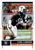 2017 Score Base Set #379 Carl Lawson