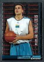 2005 Bowman Chrome #144 Linas Kleiza