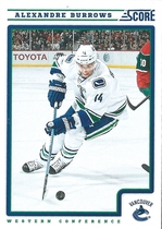 2012 Score Base Set #450 Alexandre Burrows