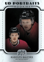 2019 Upper Deck Portraits Series 2 #P-58 Rudolfs Balcers