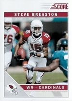 2011 Score Base Set #8 Steve Breaston