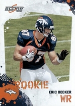 2010 Score Base Set #340 Eric Decker