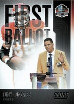 2022 Score First Ballot #7 Tony Gonzalez