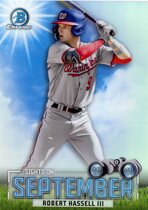 2023 Bowman Chrome Sights on September #SOS-13 Robert Hassell Iii