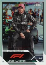 2023 Topps Chrome Formula 1 Refractor #22 Lewis Hamilton