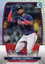 2023 Bowman Chrome Mega Box (Mojo Refractor) #76 Michael Harris Ii