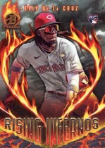 2024 Bowman Chrome Rising Infernos #RI-1 Elly De La Cruz