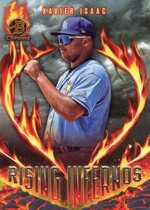 2024 Bowman Chrome Rising Infernos #RI-16 Xavier Isaac