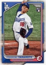 2024 Bowman Base Set #36 Yoshinobu Yamamoto