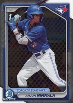 2024 Bowman Chrome Prospects #BCP-142 Arjun Nimmala