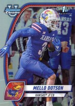 2024 Bowman Chrome University Refractor #130 Mello Dotson