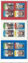 2023 Topps Heritage High Number 1974 Topps Baseball Stamps #74S-69 Logan Webb|Alex Cobb|Patrick Bailey|Blake Sabol