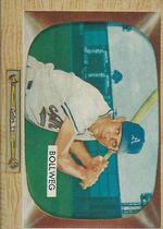 1955 Bowman Base Set #54 Don Bollweg