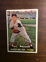 1957 Topps Base Set #313 Mel Parnell