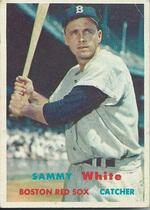 1957 Topps Base Set #163 Sammy White