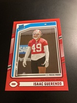 2024 Donruss Press Proof Red #336 Isaac Guerendo