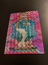 2024 Panini Mosaic Pink Camo Mosaic #323 Brian Thomas Jr.