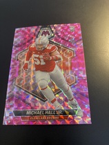 2024 Panini Mosaic Pink Camo Mosaic #352 Michael Hall Jr.